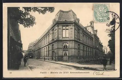 AK Paris, Mairie du XVIe Arrondissement