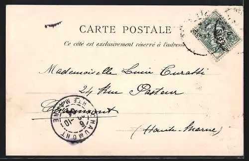 AK Paris, Eglise de la Sorbonne, Monument Auguste Comte