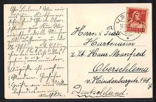 AK Rheinfelden, Storchennestturm mit Strasse