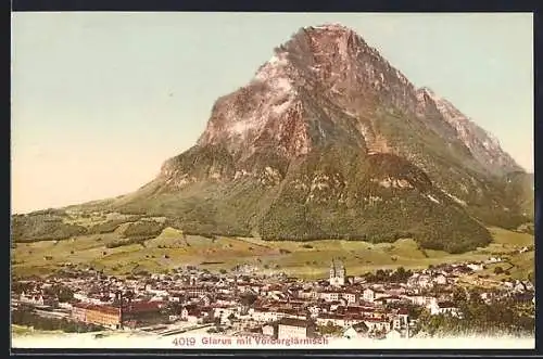 AK Glarus, Gesamtansicht mit Vorderglärnisch