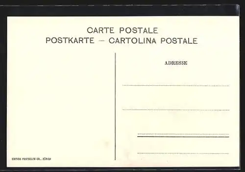 AK Glarus, Gesamtansicht mit Vorderglärnisch