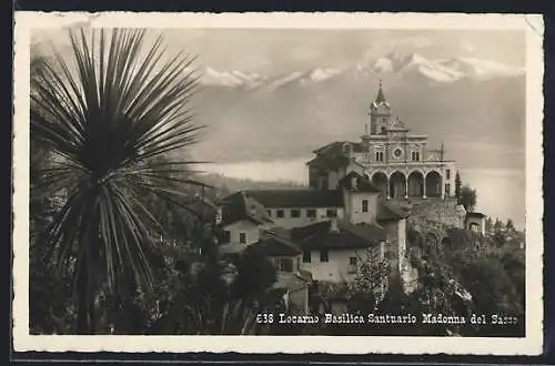 AK Locarno, Basilica Santuario Madonna del Sasso