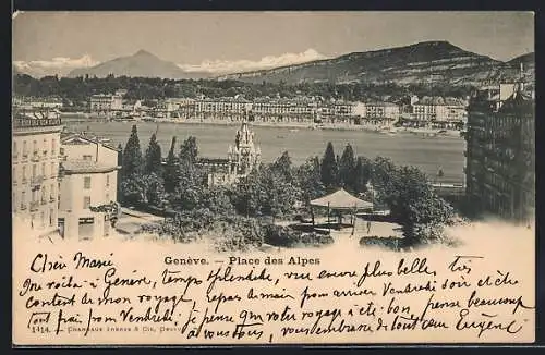 AK Genève, Place des Alpes