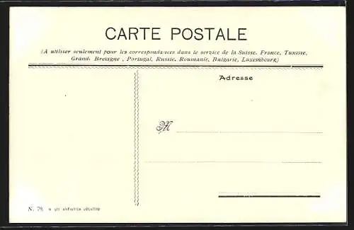 AK Intragna, Totalansicht mit Bergpanorama