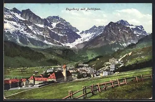 AK Engelberg, Gesamtansicht mit Juchlipass