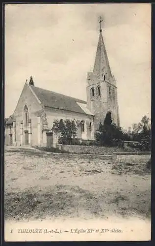 AK Thilouze, L`église XIe et XVe siècles