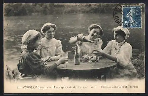 AK Vouvray, Hommage au vin de Touraine