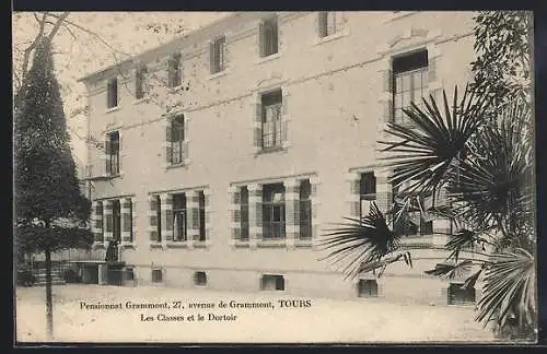 AK Tours, Pensionnat Grammont, Les Classes et le Dortoir