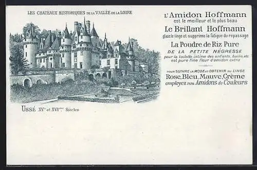AK Ussé, Les Châteaux Historiques de la Vallée de la Loire