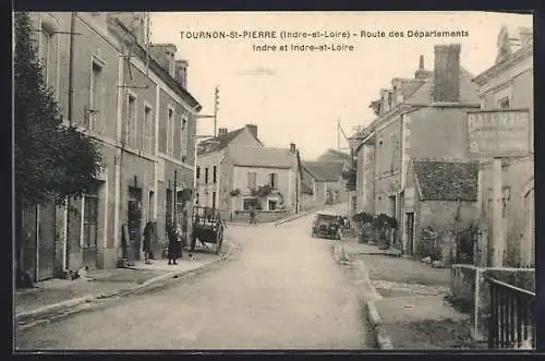 AK Tournon-St-Pierre, Route des Départements Indre et Indre-et-Loire