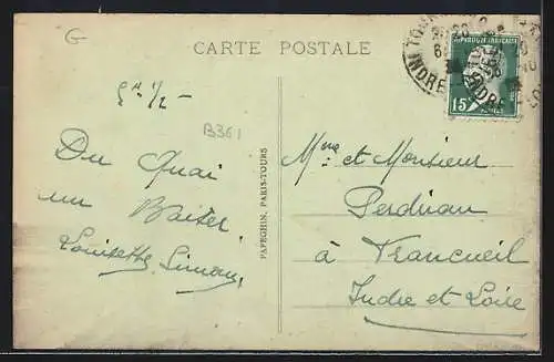 AK Saint-Pierre-des-Corps, L`Octroi et la Route de Mont-Louis