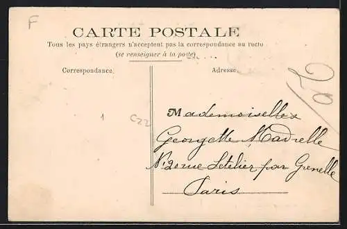 AK St-Paterne, Rue de la Gare avec boutiques et passants