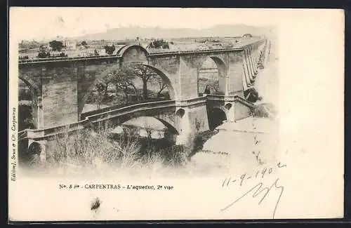 AK Carpentras, L`aqueduc, 2e vue