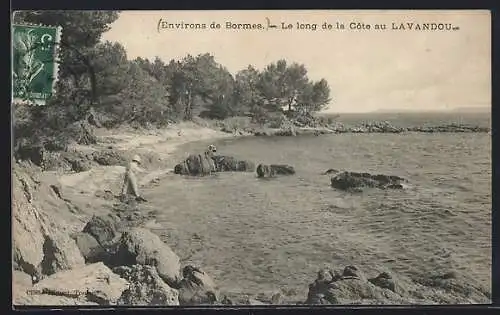 AK Le Lavandou, Le long de la Côte