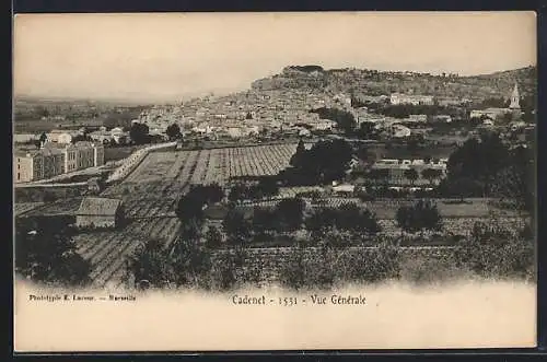 AK Cadenet, Vue Générale