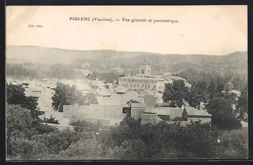 AK Piolenc, Vue générale et panoramique