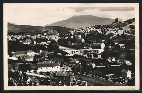 AK Vaison-la-Romaine, Vue générale et le Mont Ventoux