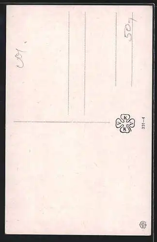 AK Tschechisches Mädchen in Trachtenkleidung