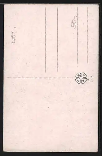 AK Tschechisches Mädchen in Trachtenkleidung