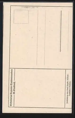 AK Russischer Bettler mit umgedrehter Schirmmütze