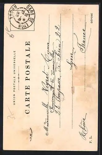 AK Kleiner Russe im Soldatenmantel mit Schwert