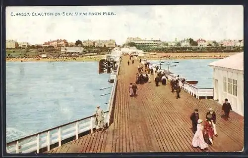 AK Clacton-on-Sea, View from Pier