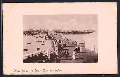 AK Clacton-on-Sea, View from the Pier