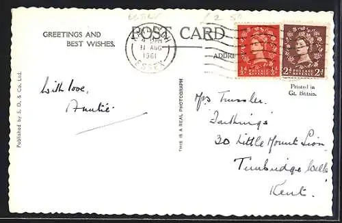 AK Rayleigh, Haus mit Reetdach