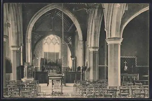 AK Colchester, St. Martin`s Church, Interior