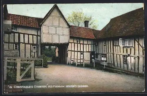 AK Dedham, Old Flemish Houses