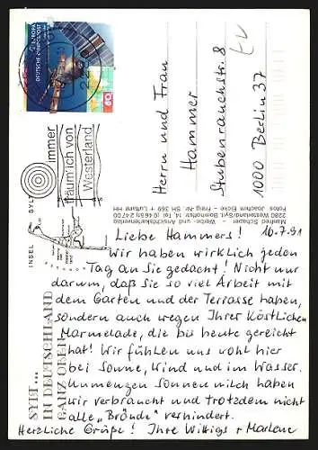 AK Sylt, Totalansichten 1969 und 1989