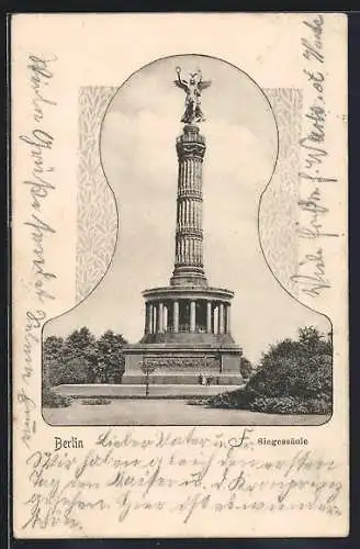 AK Berlin, Hauptversammlung d. kath. Dt. Lehrerinnen-Vereins, Siegessäule