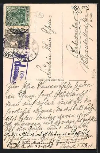 AK Rastatt, Katholische Stadtkirche