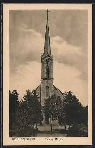 AK Kehl am Rhein, Evangelische Kirche