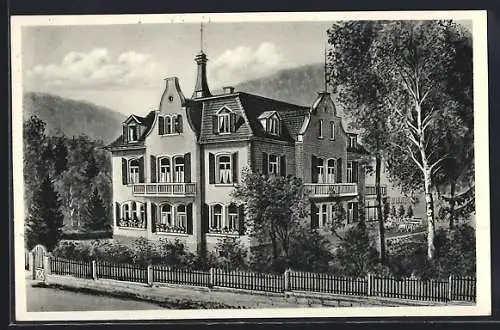 AK Bad Brückenau, Hotel-Kurheim St. Antoniushaus