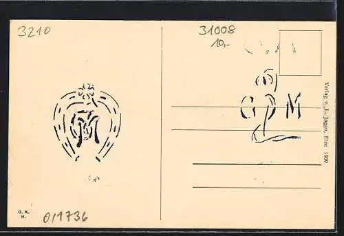 AK Elze i. Hann., Partie in der Bahnhofstrasse