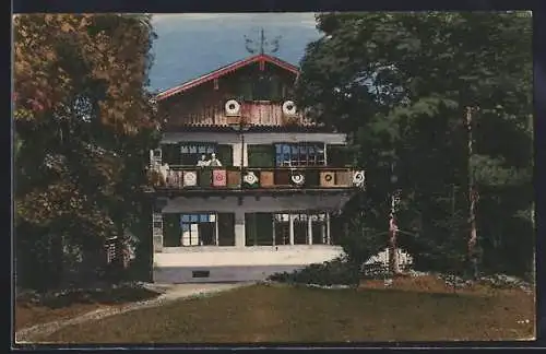 AK Lindau a. B., Gasthaus Schützenhaus, Inh. Heinrich Prechtl