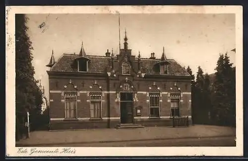 AK Ede, Blick auf das Gemeentehuis