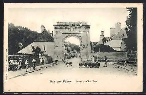 AK Bar-sur-Seine, Porte de Chatillon