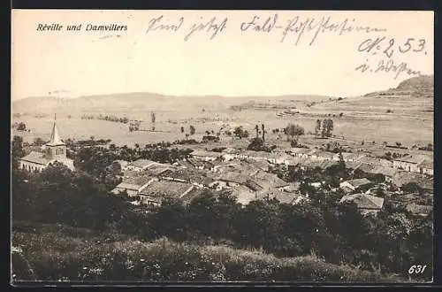 AK Reville und Damvillers, Ortsansicht