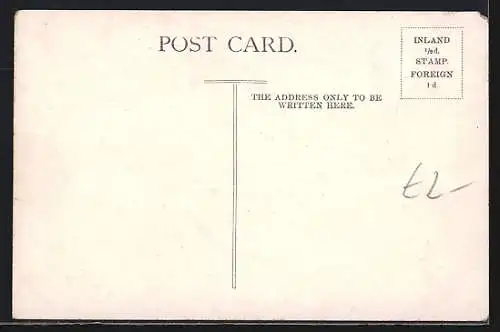 AK London, old House's Holborn, Geschäfte