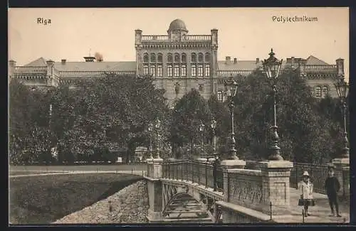 AK Riga, Blick auf das Polytechnikum