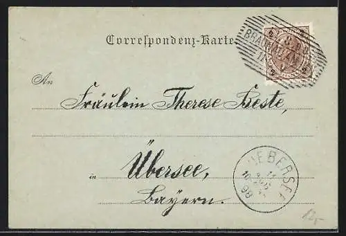 AK Braunau, Brückenkopf, Totalansicht