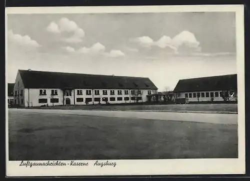 AK Augsburg, Luftgaunachrichten-Kaserne, Wohngebäude