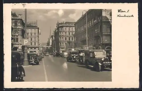 AK Wien, Partie in der Kärntnerstrasse