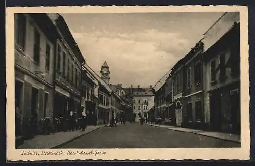 AK Leibnitz /Steiermark, Die Gasse