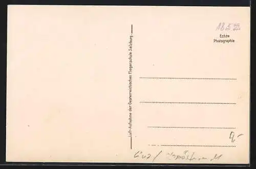 AK Linz a.d. Donau, Maria-Empfängnis-Dom aus der Vogelschau