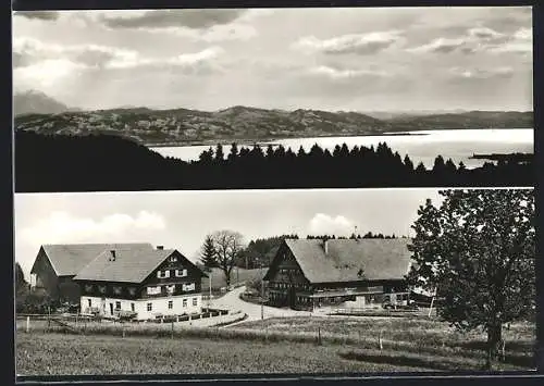 AK Rucksteig /Vorarlberg, Gasthaus und Sennerei, Inh. Geschw. Bantel