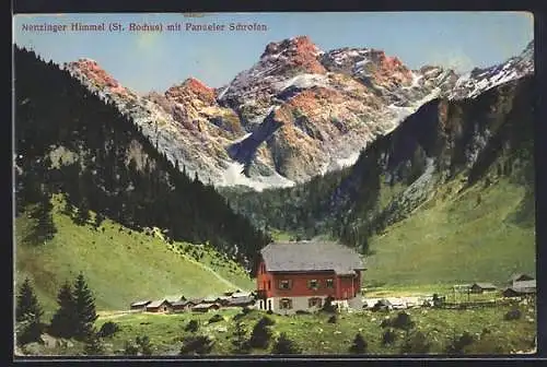 AK Nenzing, Blick auf den Panueler Schrofen