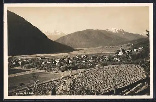AK Tarrenz bei Imst, Teilansicht mit Bergen